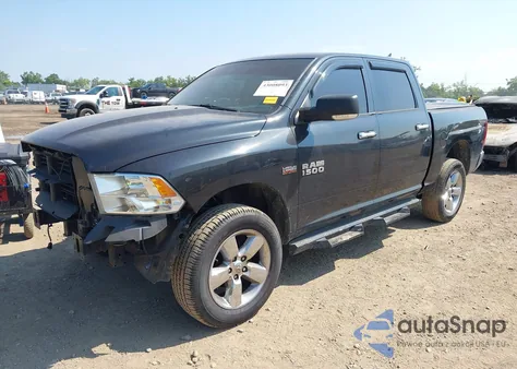 2016 Ram 1500 Big Horn z USA, uszkodzony, nr VIN 1C6RR7LT1GS331154